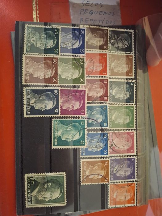 Conjunto Selos Alemanha Deutsches Reich (II Guerra Mundial)