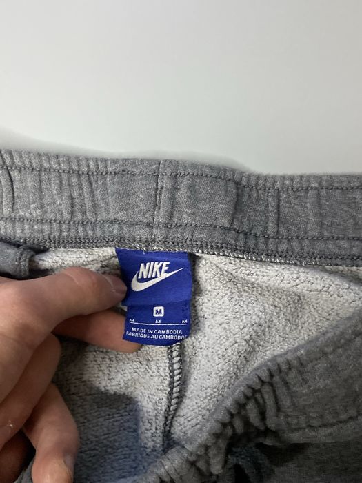 Сірі дуже широкі штани Nike sweatpants