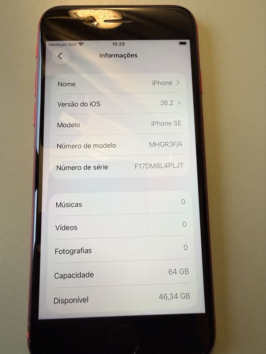 Apple iPhone SE 2a Geração 2020  64GB