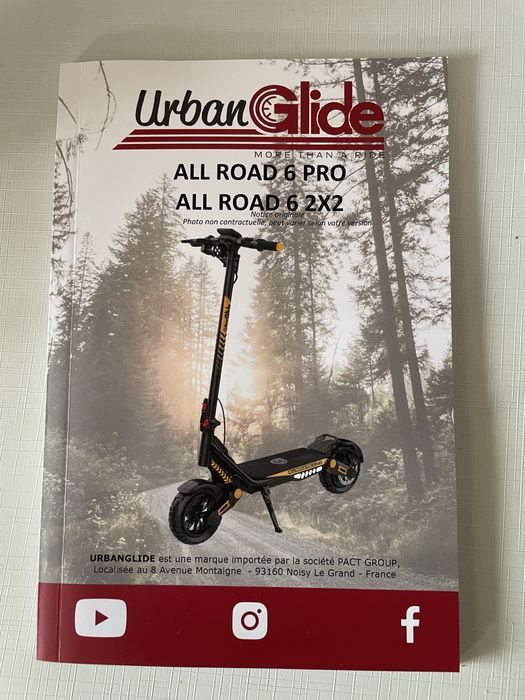 Trotinete  URBANGLIDE all Road 6 2X2 (NOVA)