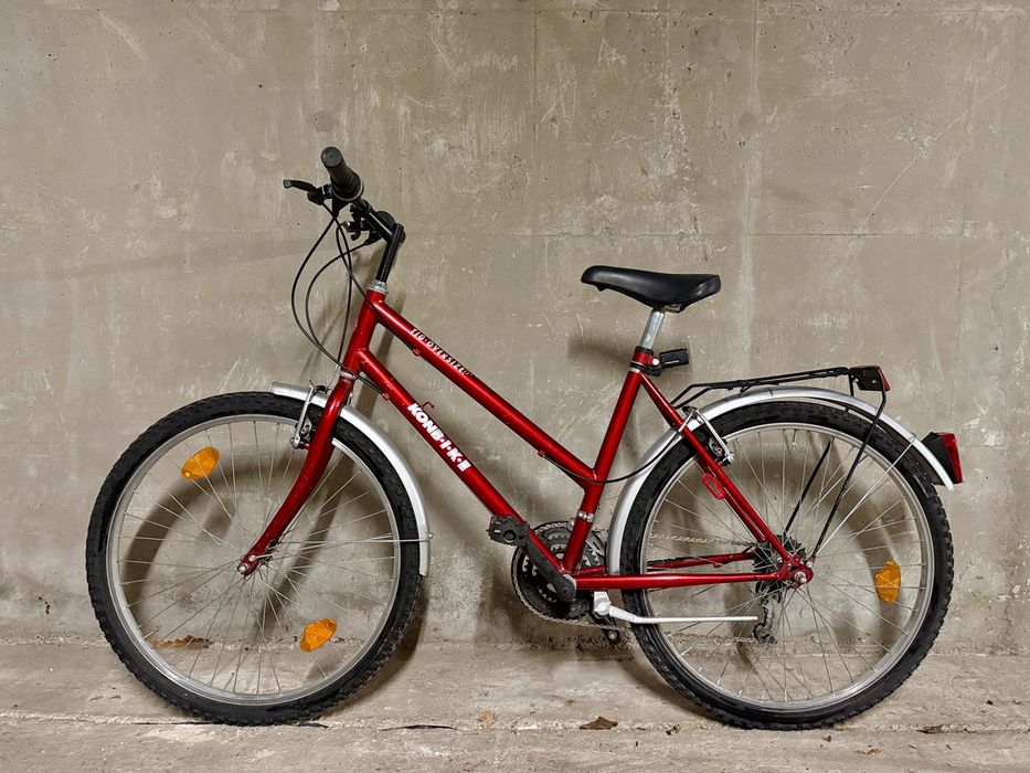 Rower z przerzutkami koła 26