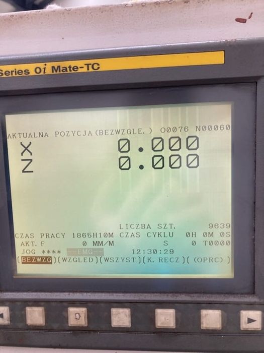 Tokarka CNC Janus 2007r Bison Głowica Fanuc CAK 4085 DI