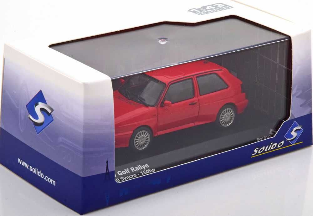 VW Golf II G60 (azul ou vermelho) 1989 1/43 - Solido