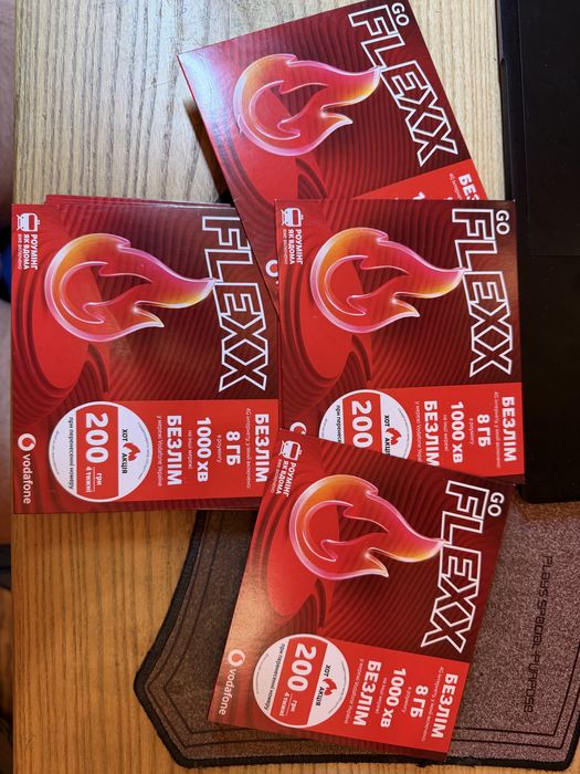 Стартові пакети водафон Джойс макс