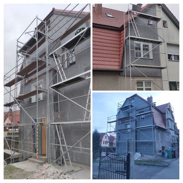 Usługi Budowlane – Dachy • Elewacja• Docieplanie • Poddasza