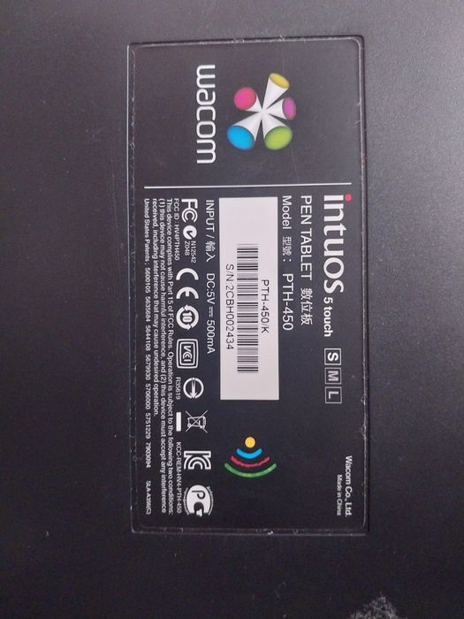 графический планшет Wacom intuos 5 М  PTH -650/К