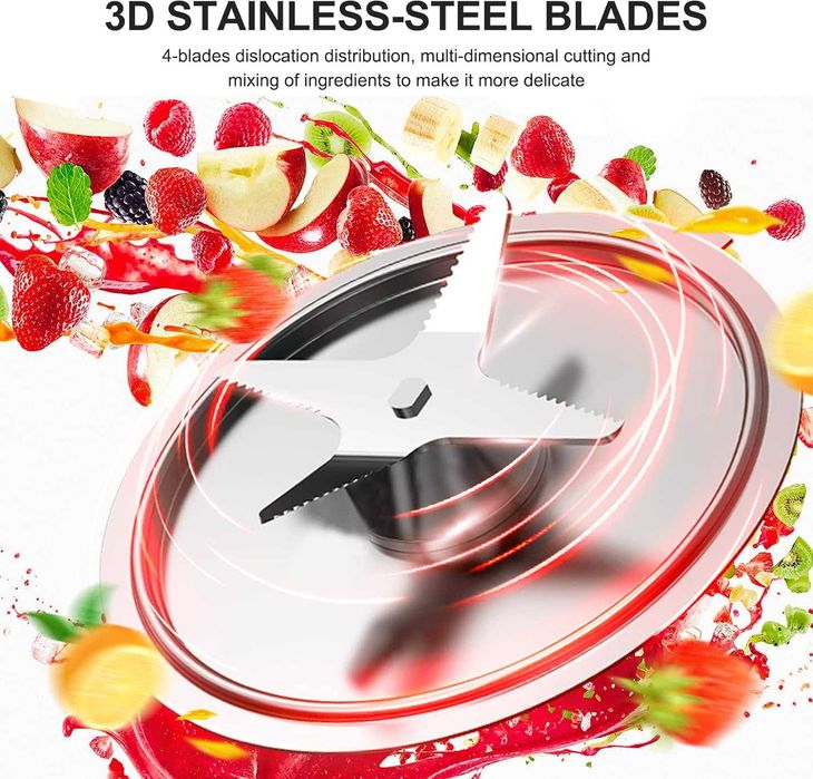 Wielofunkcyjny blender kuchenny Bear 1200W 1,5 L, wyświetlacz LED