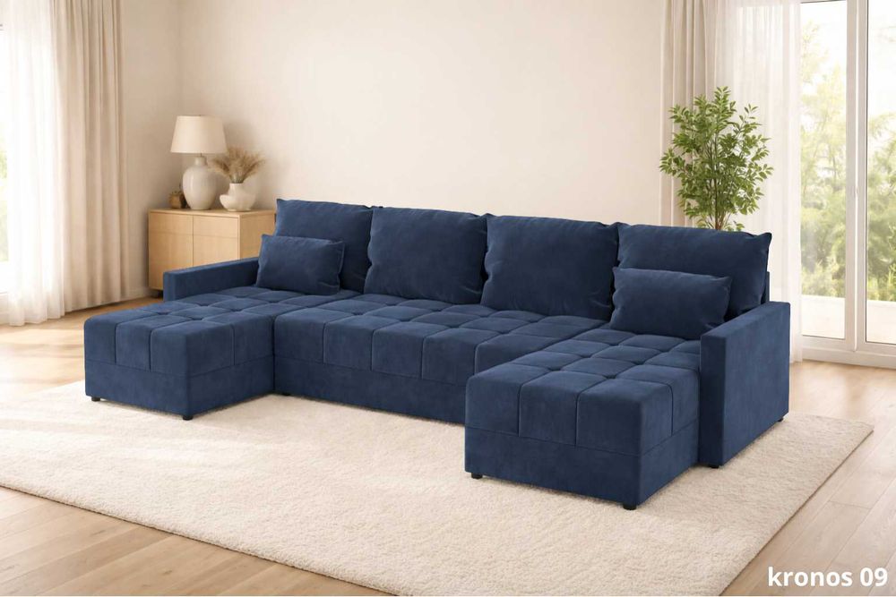 NOWY Narożnik Rogówka DOMINO U z funkcją spania KUPUJESZ U PRODUCENTA!