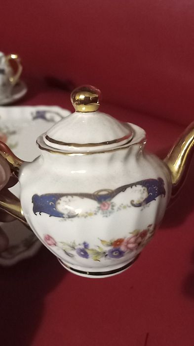 Porcelana conjunto de chá decorativo muito bonito da Sporvil