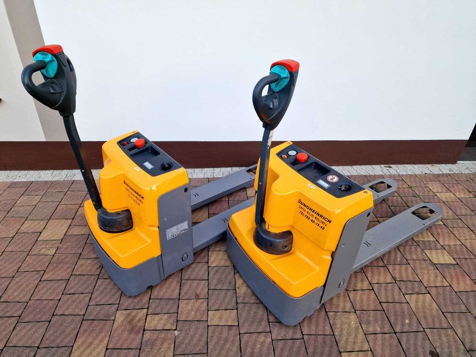 Wózek paletowy paleciak elektryczny Jungheinrich EJE M13 Li-ion 1300kg