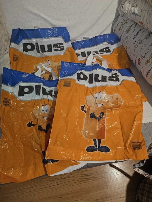 Reklamówka PLUS na zakupy