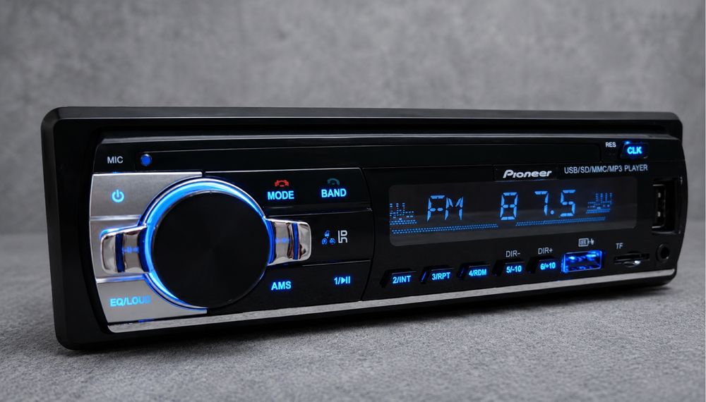 Автомагнітола Pioneer з Bluetooth 520B/Авто магнитола пионер/магнітола