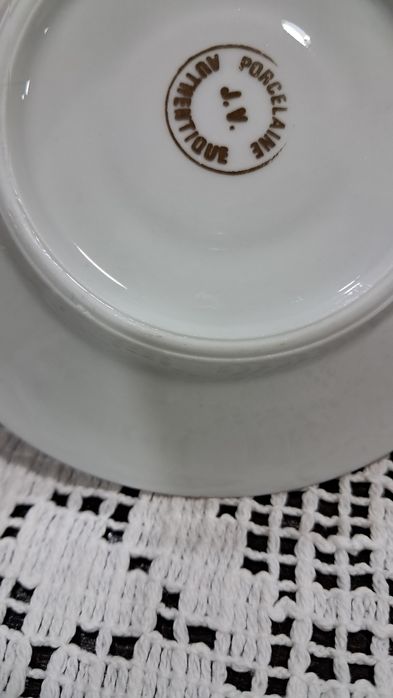 Serviço de chá antigo