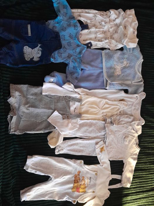 Ubranka dla chłopca rozmiar 68