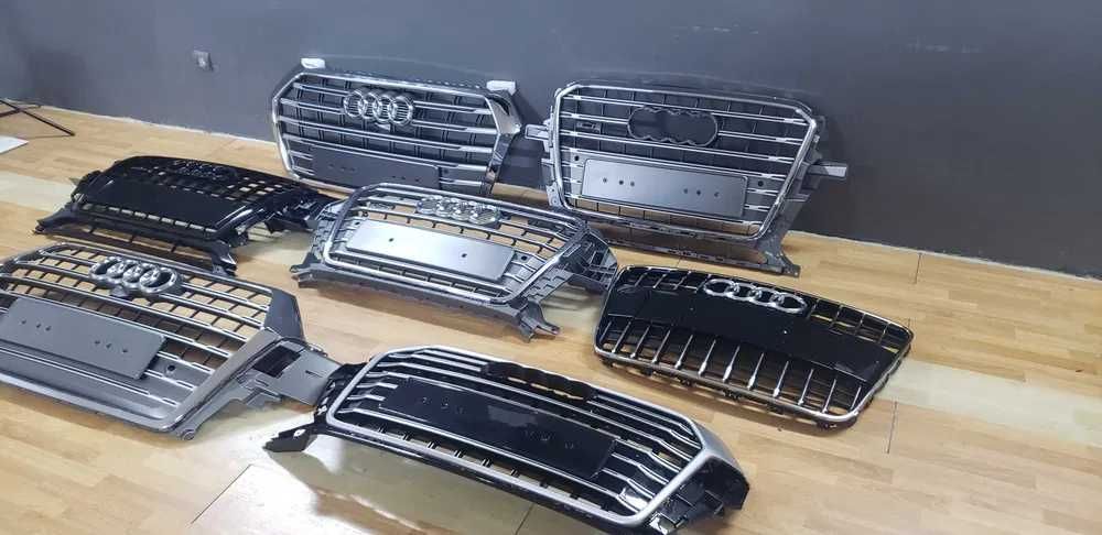 решітки радіатора для Audi RS S-Line A1 A3 A4 A5 A6 A7 A8 Q2 Q3 Q5 Q7 Q8 TT