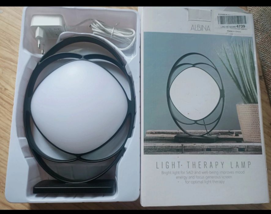 Lampka relaksacyjna terapeutyczna antydepresyjna