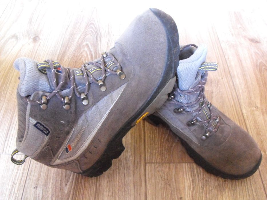 Buty BERGHAUS 37/38 24.5cm Skóra* Waterproof Vibram trekkingowe  BDB