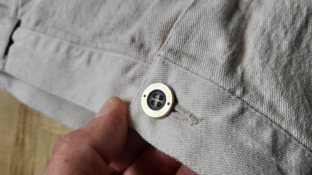 Spodnie S/M Super naturalne 100% spodnie bio cotton len lniane bawełna