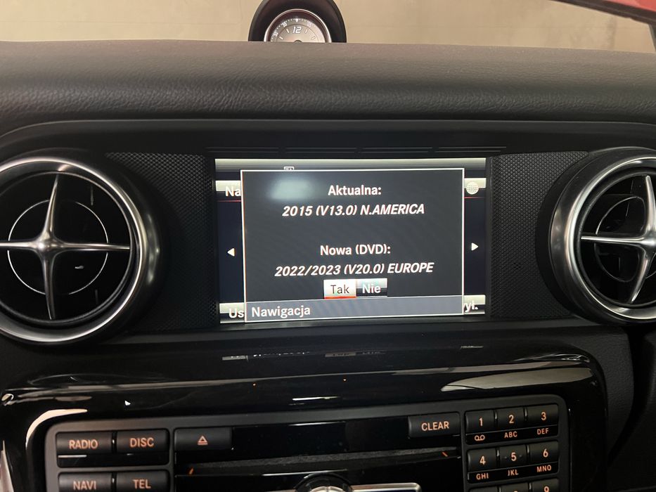 Konwersja USA>EU Menu PL Mercedes NTG5 Kodowanie