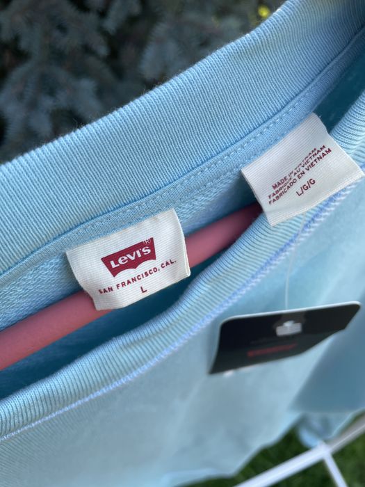 Женская кофта - свитшот Levis (Левис Logo Sweatshirt) c америки S,M