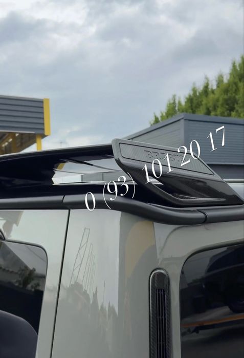 Спойлер на крышу BRABUS 2025+ для Mercedes G W463A W464 W465 Карбон