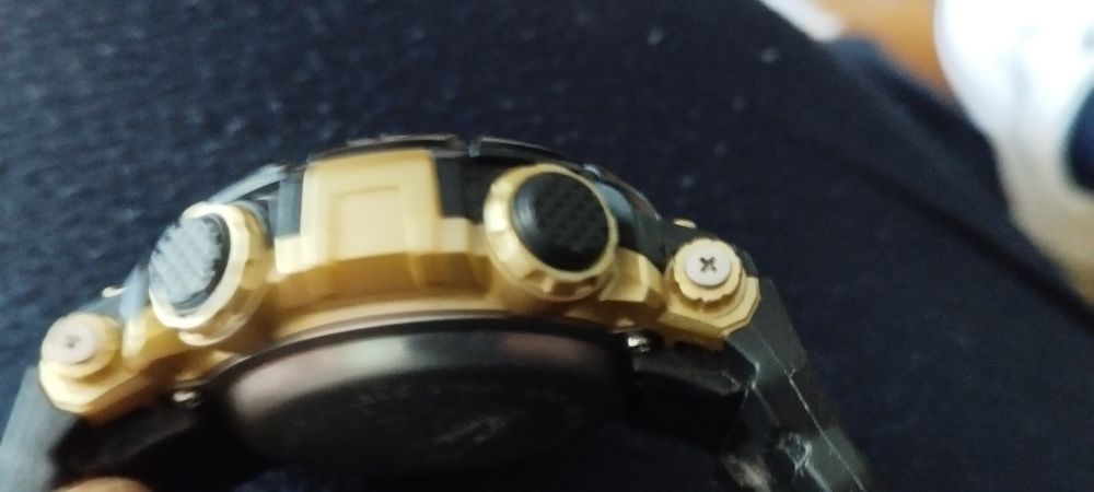 Militarny 5.5 cm cyferblat budzik stoper logowanie wodoodporny pudełko