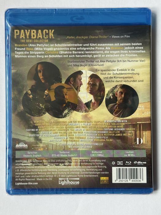 Payback – The Debt Collector (Zwrot – Windykator) - [Blu-Ray] - Film Nowy Zafoliowany
