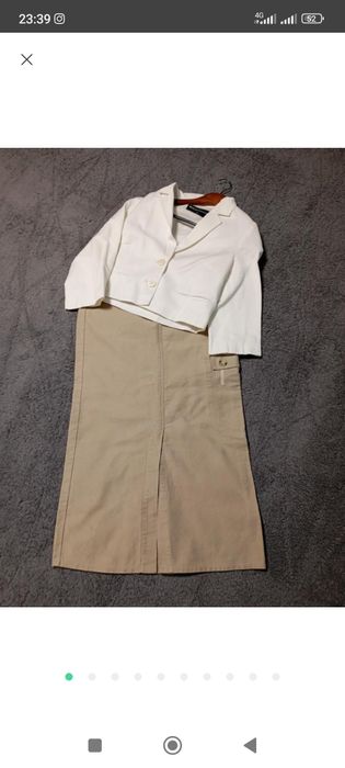 Спідниця довга катонова