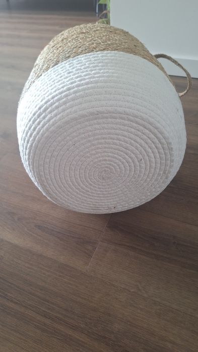 Donica pleciona w stylu boho