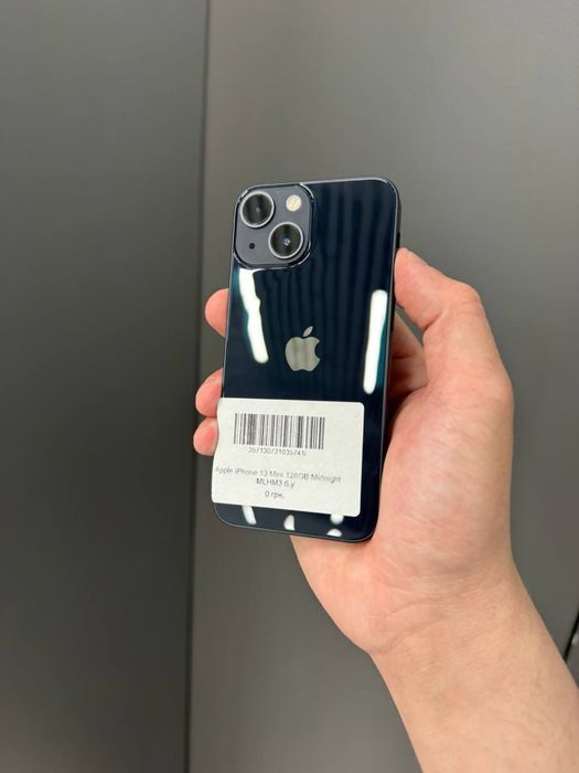 iPhone 13 mini. 128GB. Midnight. (MLK03). Купить айфон 13 міні. Телефон. Акб 100%