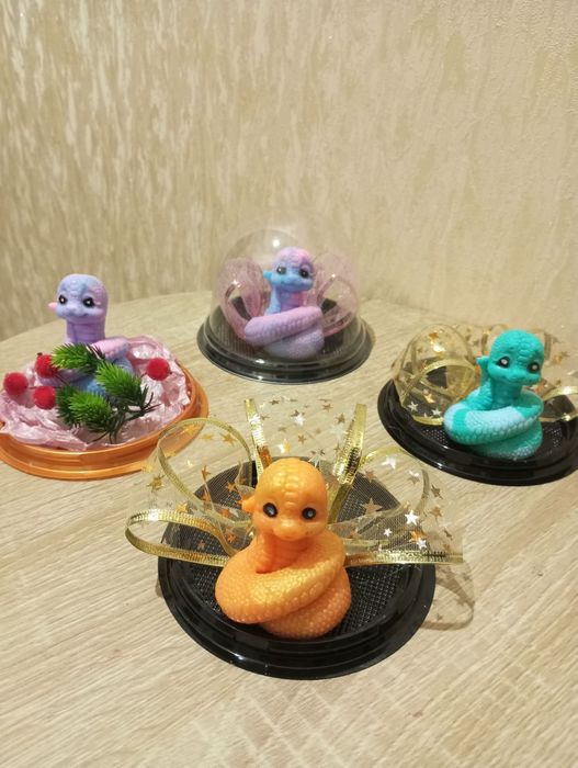 Мыло ручной работы, символ года, змея