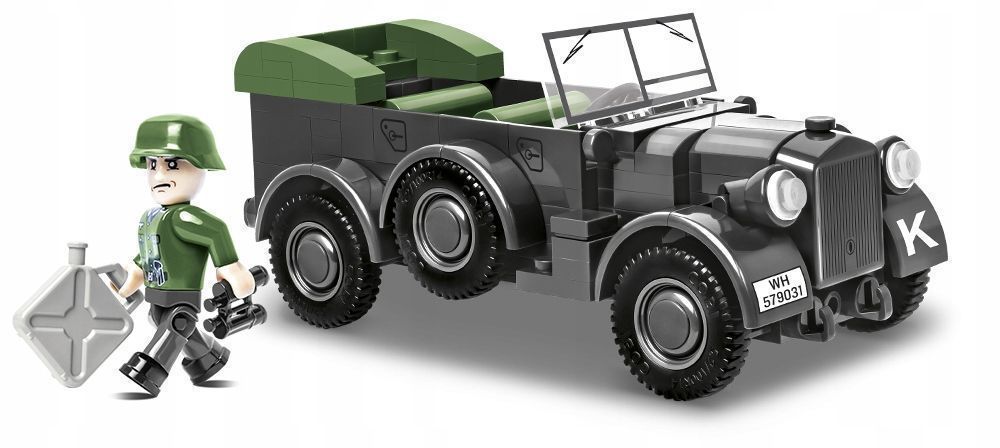 Klocki Cobi 2405 Samochód 1937 Horch 901 Kfz.15 Auto Pojazd Autko