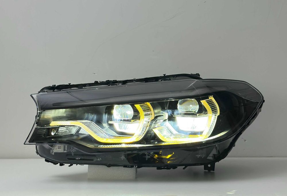 Фари BMW G30 G31 G38 стиль Shadow Line на штатний ксенон Г30 Г31 Г38