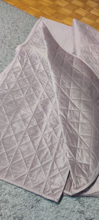 Narzuta ENGBLOMME 220x240 plus poduszka 60x90 różowy