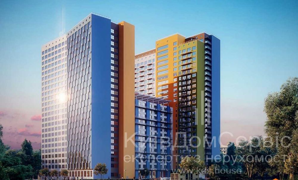 продам квартиру 35 м² в новому ЖК Twin House Воскресенка Деснянський