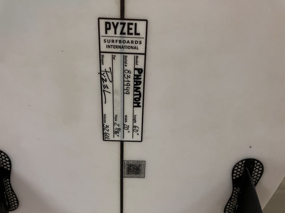 Prancha de Surf Pyzel Phantom 6’0