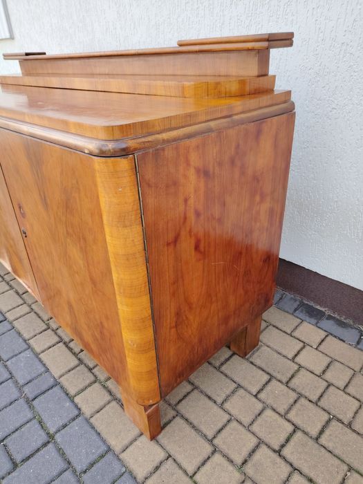 Zgrabny bufet / duża komoda art deco / stan bardzo dobry