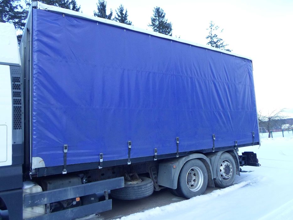 PLANDEKI O SAMOCHODU solo typu firanka