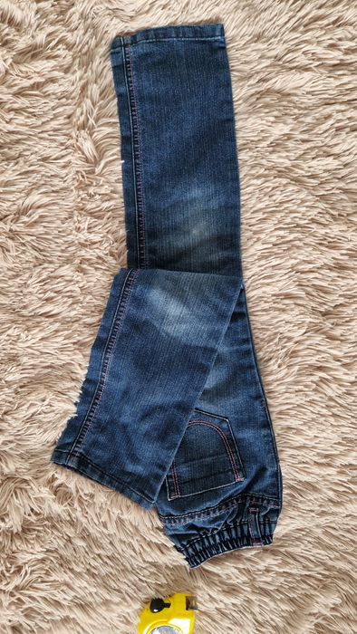 Spodnie jeans proste 110