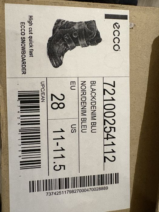 Kozaczki ecco chlopiece