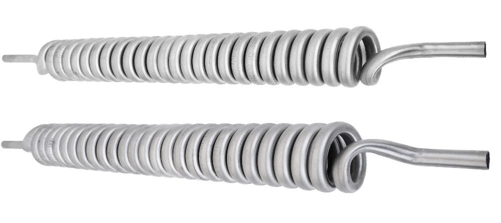 Spirala podwójna destylator Chłodnica wężownica do każdej rury