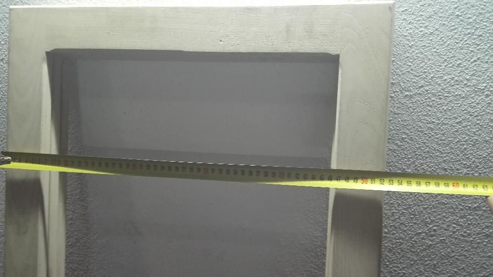 Biombo desdobravel de madeira clara, 3 folhas maciço