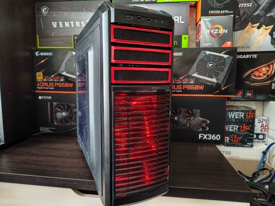 Ігровий ПК, комп'ютер 1150, I7 4770K + RX 580 8GB