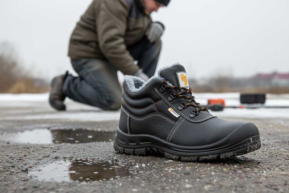 черевики робочі утеплені хутром