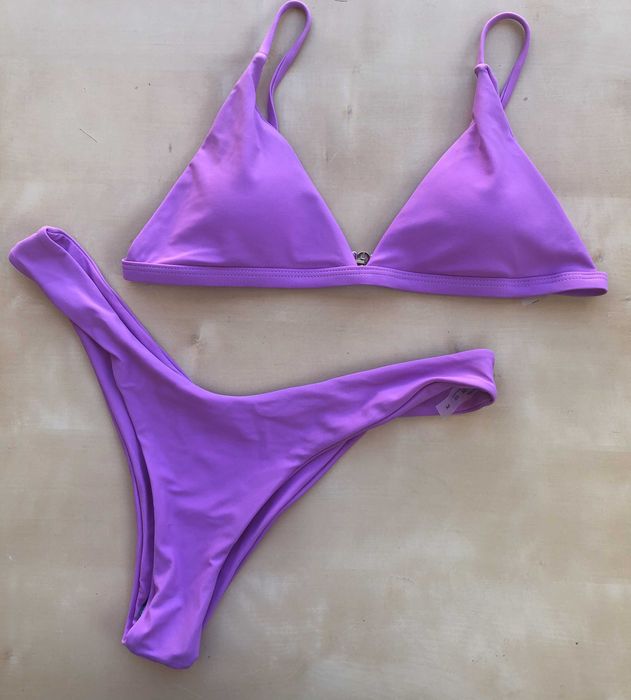 Conjunto de biquini novo roxo 38