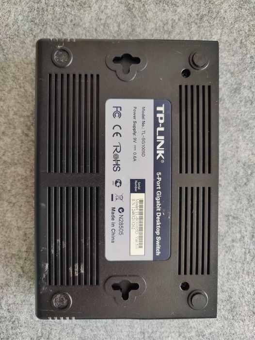 Switch TP-Link TL-SG1005D 5 Portas Gigabit