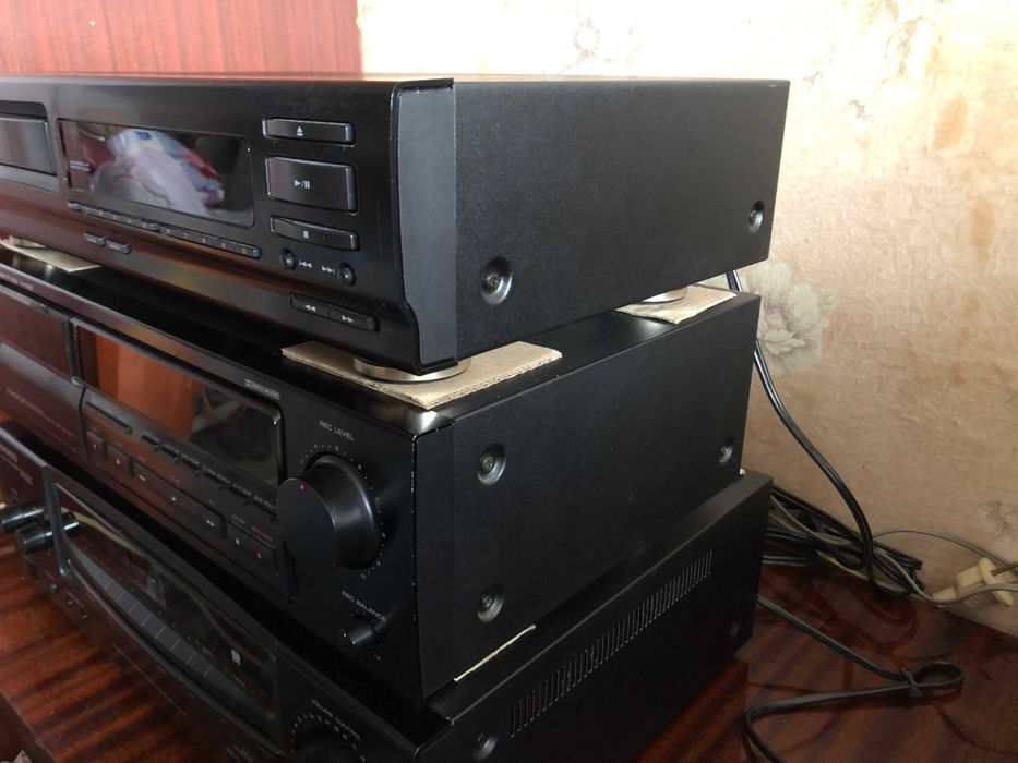 Kenwood Стійка AM/FM Ресивер KR-A 5060, касетна дека KX5030, CD DP3060