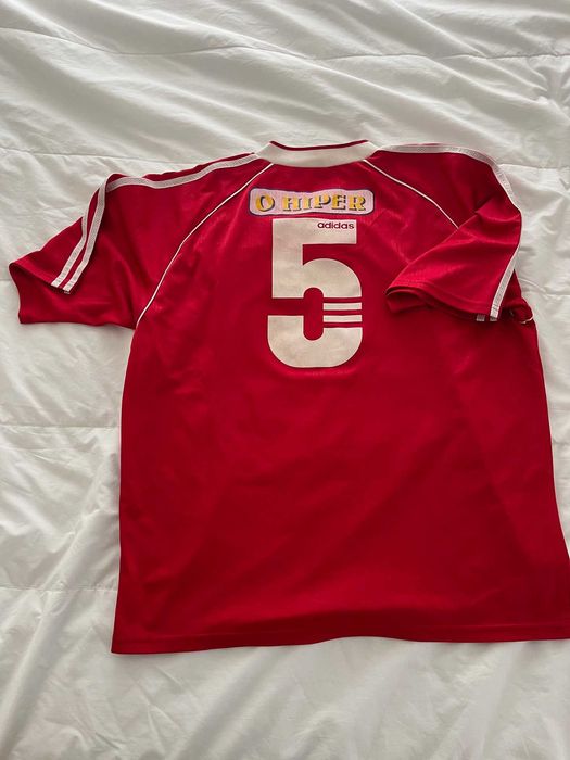 Camisola Santa Clara 1998/99 - usada no jogo da promoção à 1ª divisão