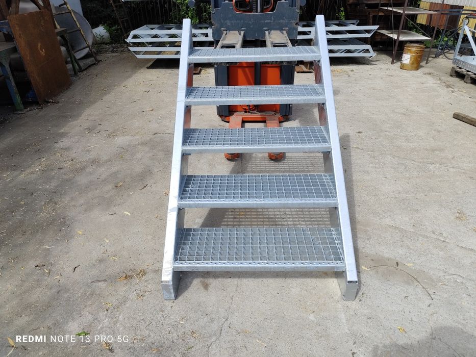 Schody krata wema wejście na 112cm loft 5 stopni
