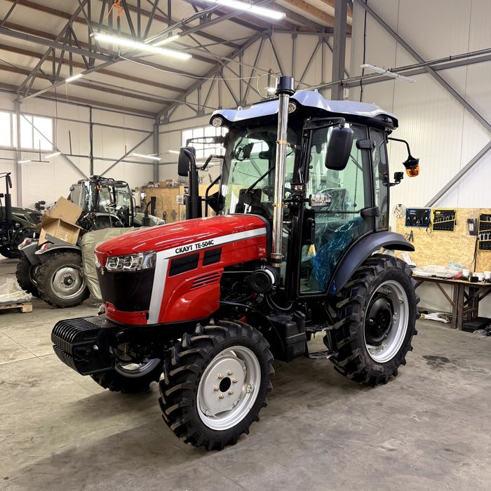 Мінітрактор Скаут 504 Кондиціонер Реверс Компресор Радіальні шини Крюк